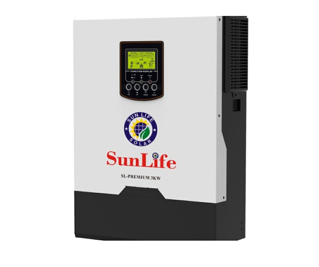 SunLife SL-PREMIUM 3KW Hybri Solar Inverter-Asbaab Solar