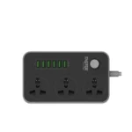 Faster FUS-630 3 Power Socket And 6 USB Auto Max Black