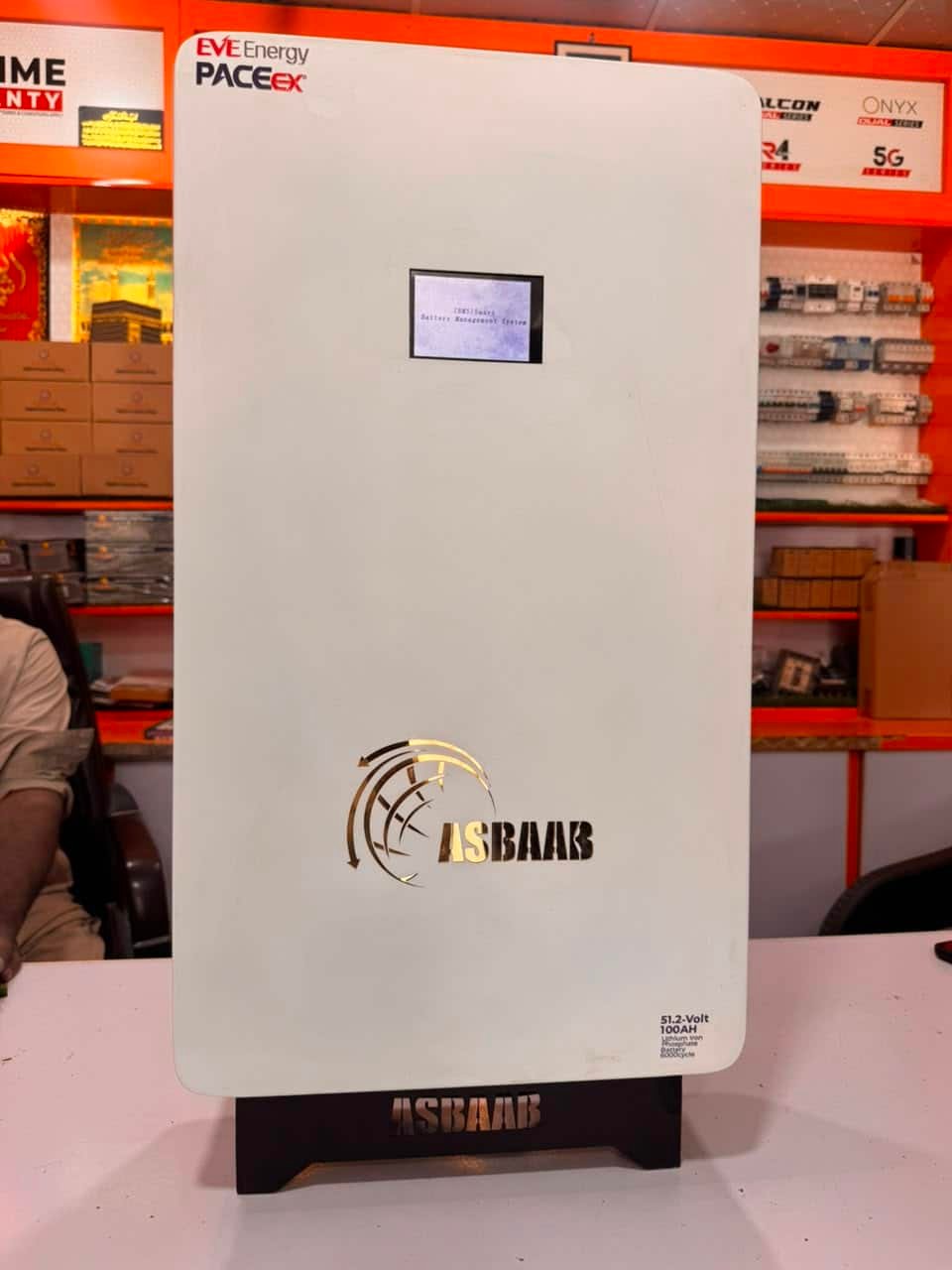 ASBAAB ME5100-5K 51.2V 100Ah LiFePO4 Lithium Battery 5kWh - Image 2