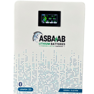 ASBAAB Lithium Battery MES5100-5K 51.2V 5kWh LiFePO4 - 6000 Cycles