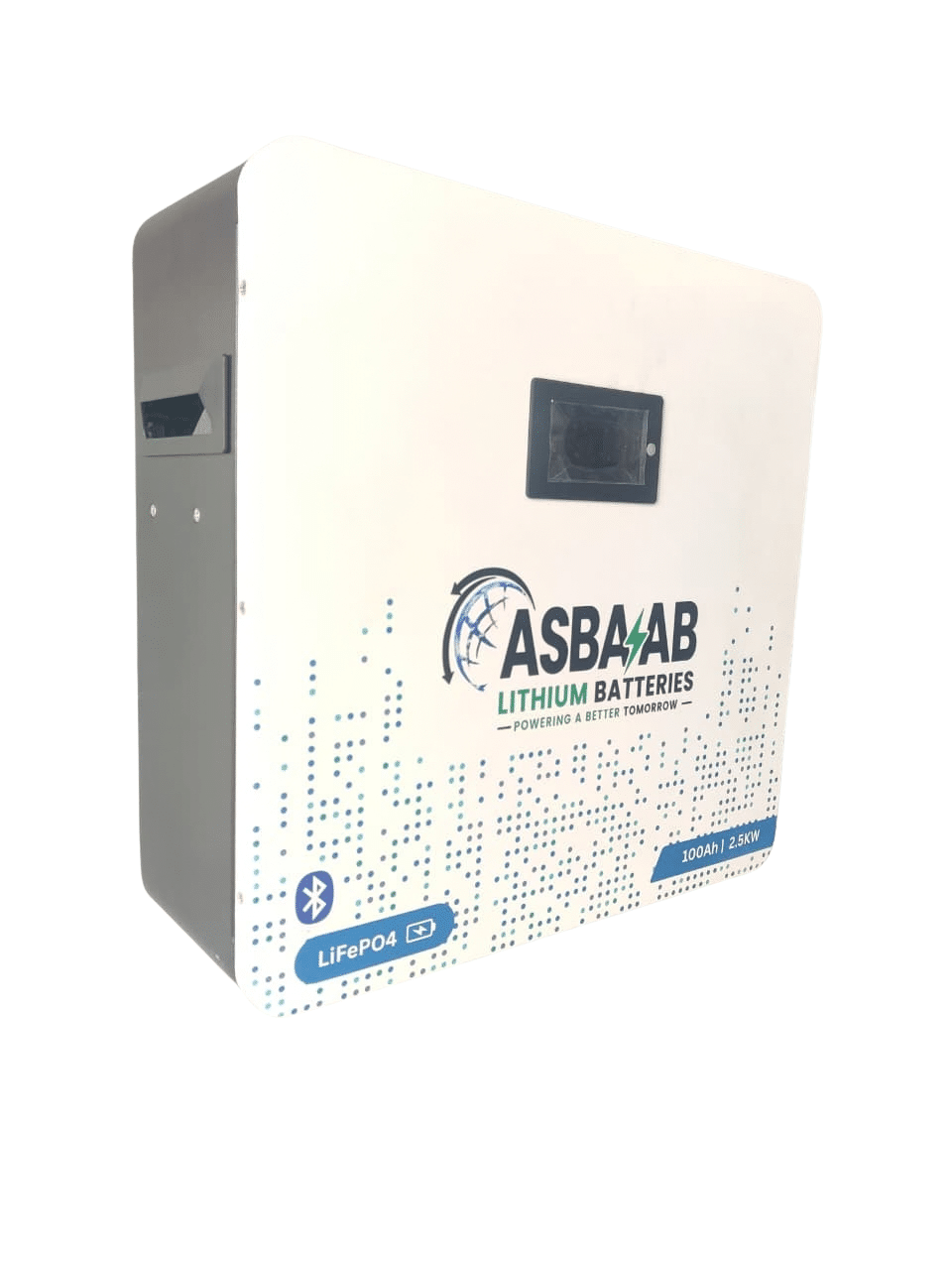 ASBAAB Lithium Battery 2.5kWh 25.6V 100Ah LiFePO4 - MES2500-2.5K Wall Mount | 5000 Cycles - Image 2